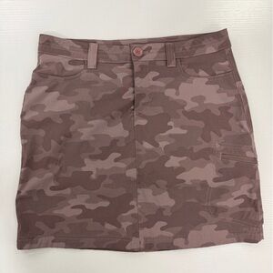 Eddie Bauer Olive Camouflage Skirt